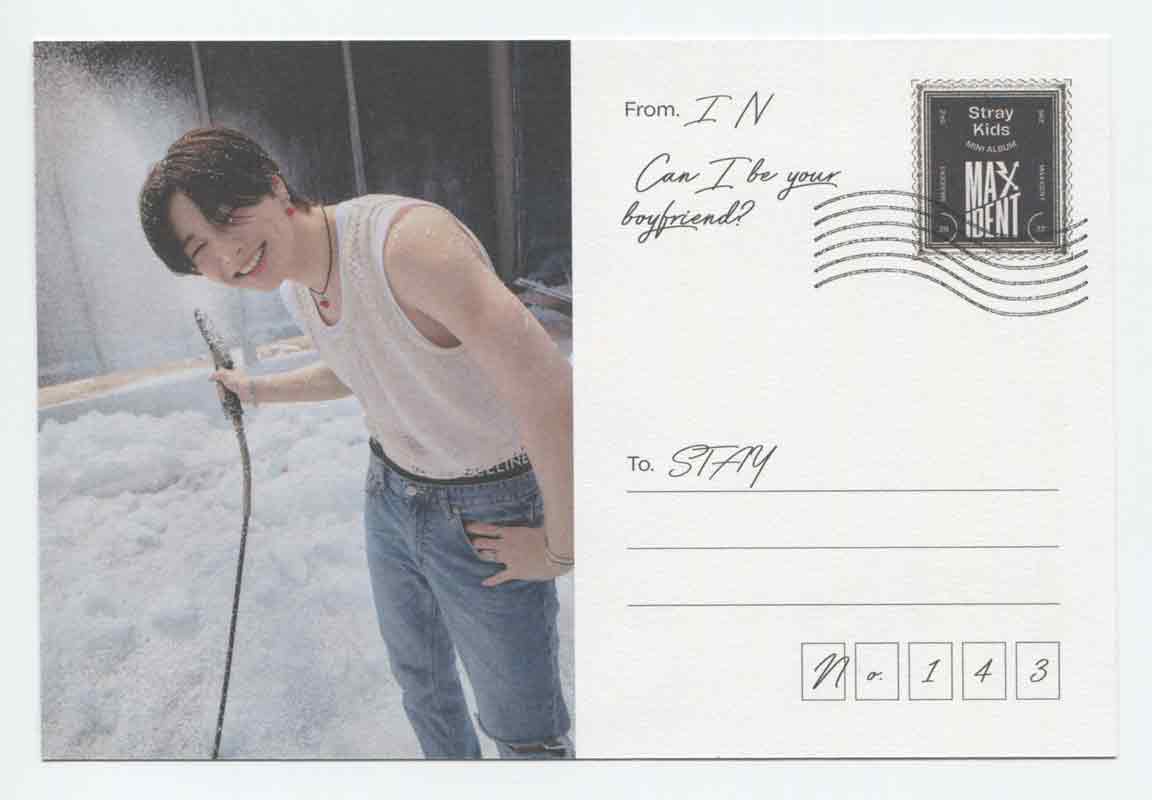 STRAY KIDS - MAXIDENT Album Love Letter OFFICIAL PHOTOCARD - Image 10