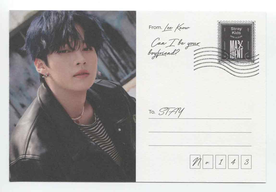 STRAY KIDS - MAXIDENT Album Love Letter OFFICIAL PHOTOCARD - Image 11