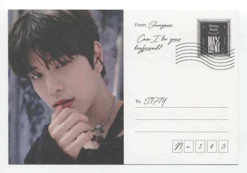 STRAY KIDS - MAXIDENT Album Love Letter OFFICIAL PHOTOCARD - Image 12