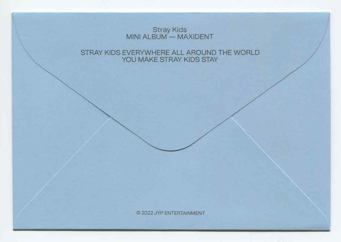STRAY KIDS - MAXIDENT Album Love Letter OFFICIAL PHOTOCARD - Image 4