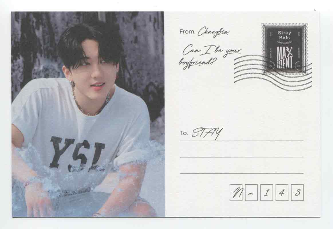 STRAY KIDS - MAXIDENT Album Love Letter OFFICIAL PHOTOCARD - Image 6