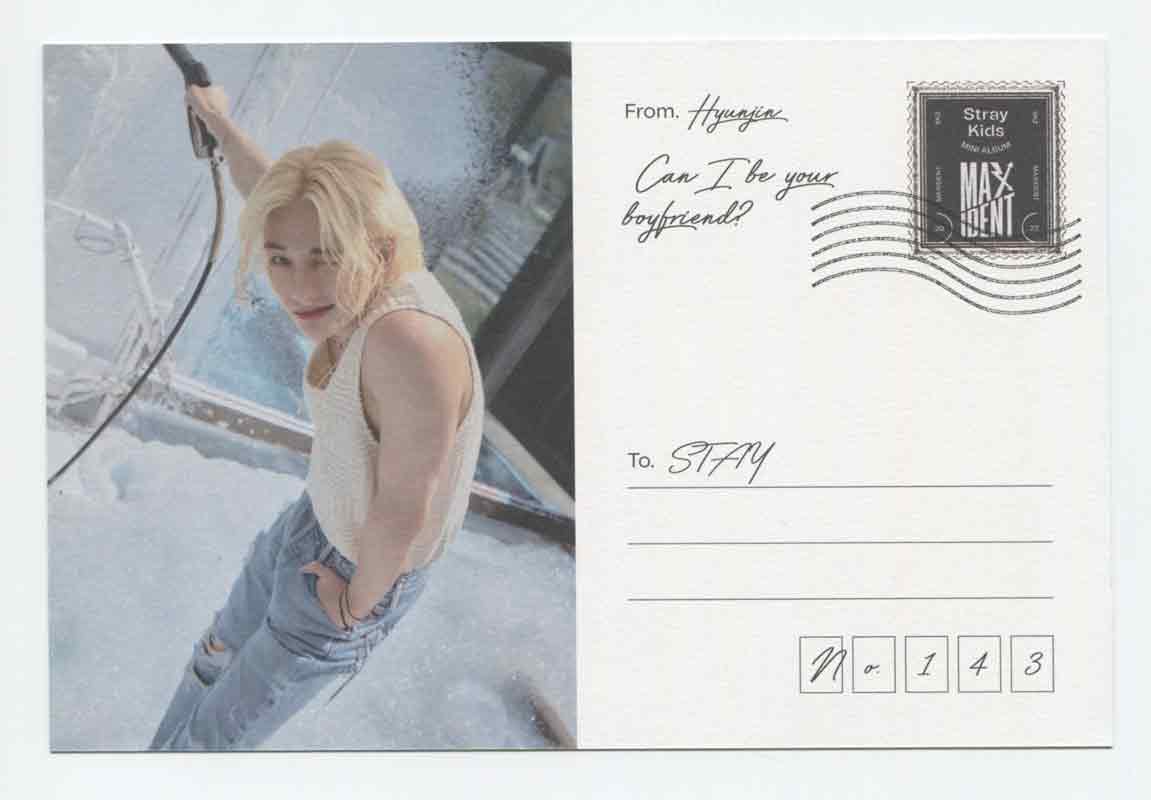 STRAY KIDS - MAXIDENT Album Love Letter OFFICIAL PHOTOCARD - Image 9