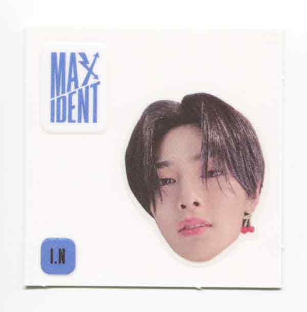 STRAY KIDS - MAXIDENT Album OFFICIAL Face Sticker, 4-Cut Photo - Image 7