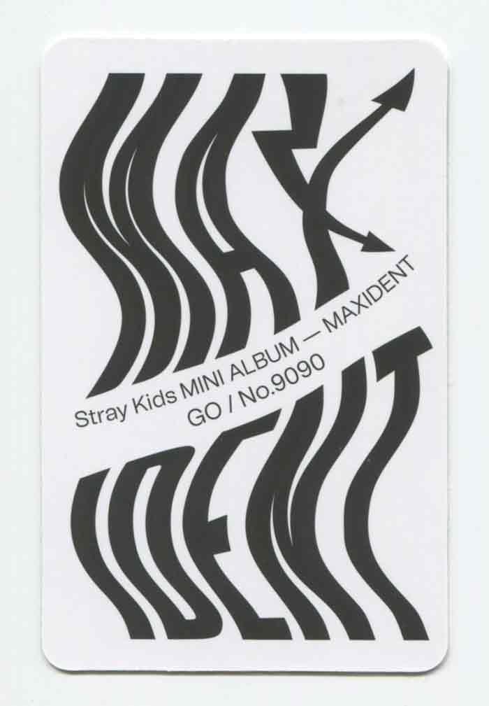 STRAY KIDS - MAXIDENT Album OFFICIAL PHOTOCARD - Image 2
