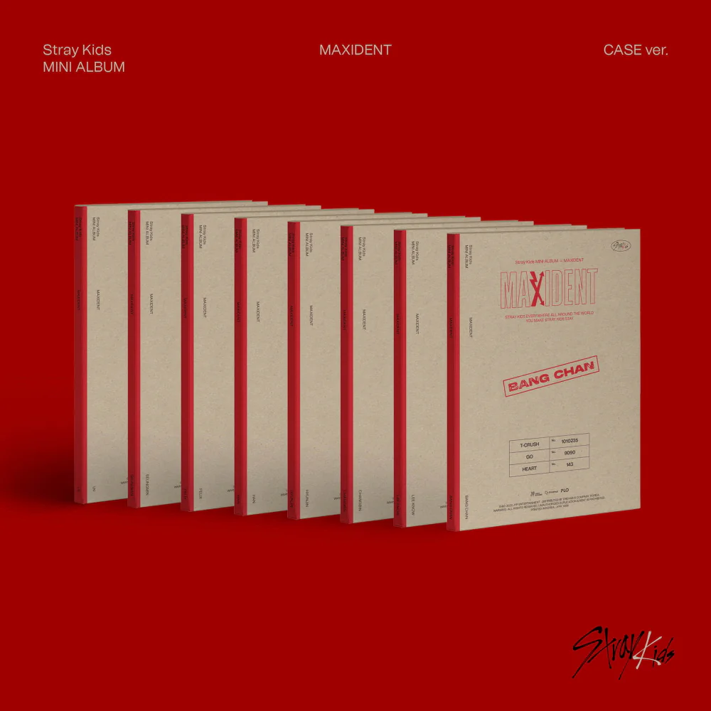 Stray Kids - MAXIDENT [CASE ver.] Album+Free Gift