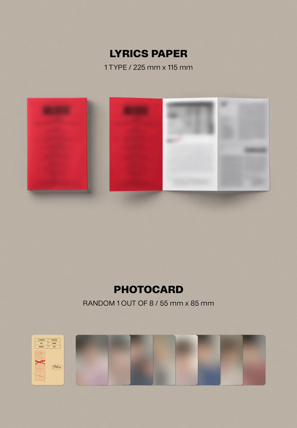 Stray Kids - MAXIDENT [CASE ver.] Album+Free Gift - Image 4
