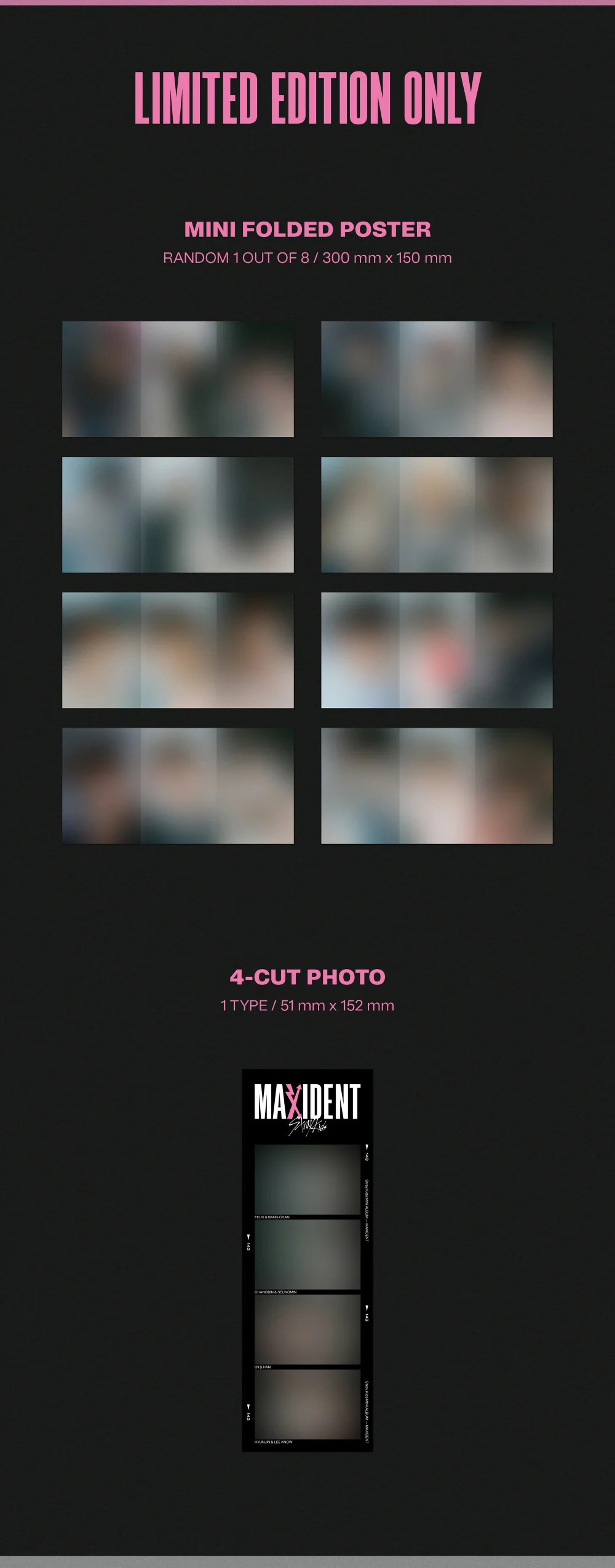 Stray Kids - MAXIDENT [GO ver.(Limited Edition)] Album+Pre-Order Benefit - Image 6