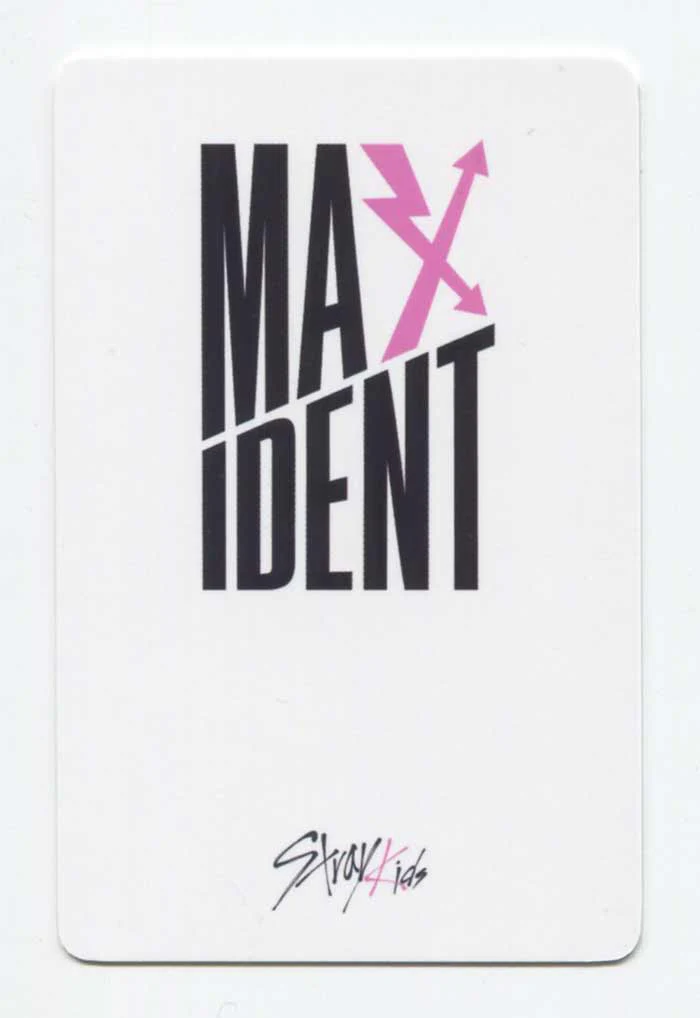 STRAY KIDS [MAXIDENT] Music Plant POB UNRELEASED OFFICIAL PHOTOCARD - Image 2