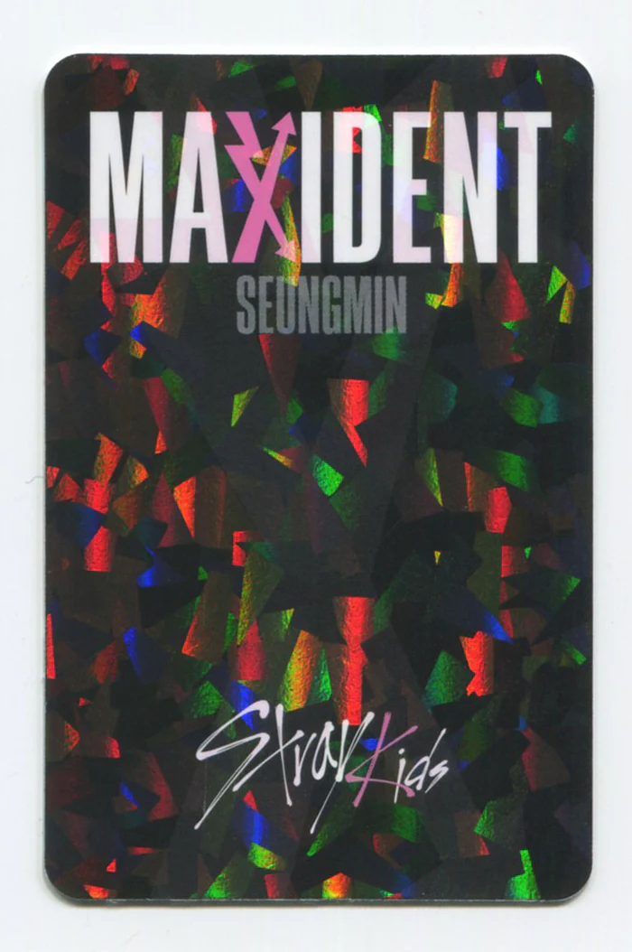 STRAY KIDS [MAXIDENT] Soundwave POB UNRELEASED OFFICIAL PHOTOCARD - Image 2