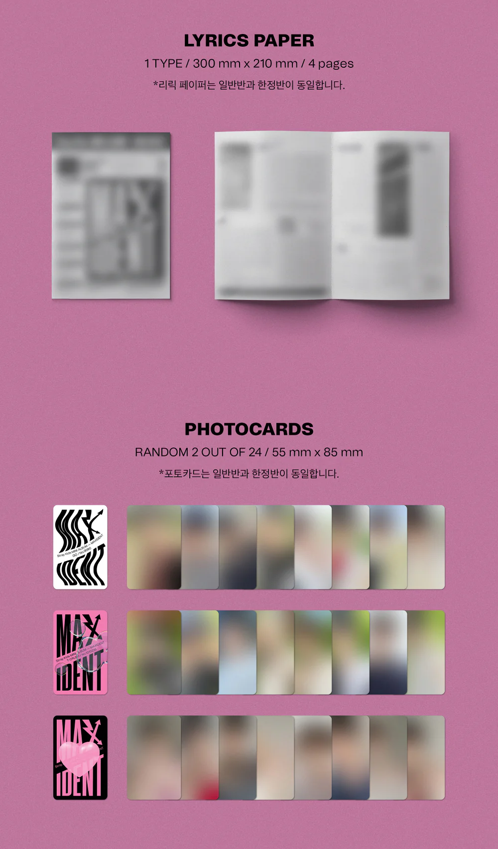 STRAY KIDS - MAXIDENT [Standard Edition] Album+Free Gift - Image 4