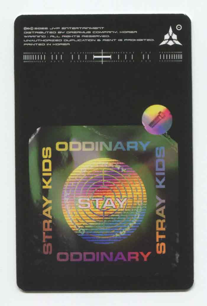 STRAY KIDS - ODDINARY Album Unit OFFICIAL PHOTOCARD - Image 2