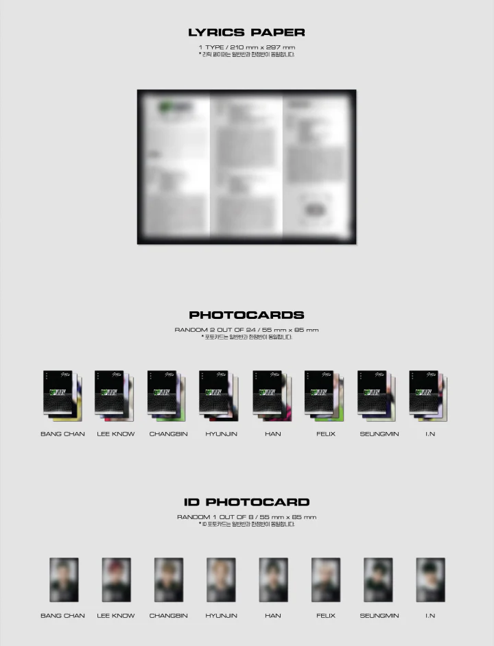 STRAY KIDS - ODDINARY [Standard ver.] Album+Extra Photocards Set - Image 4
