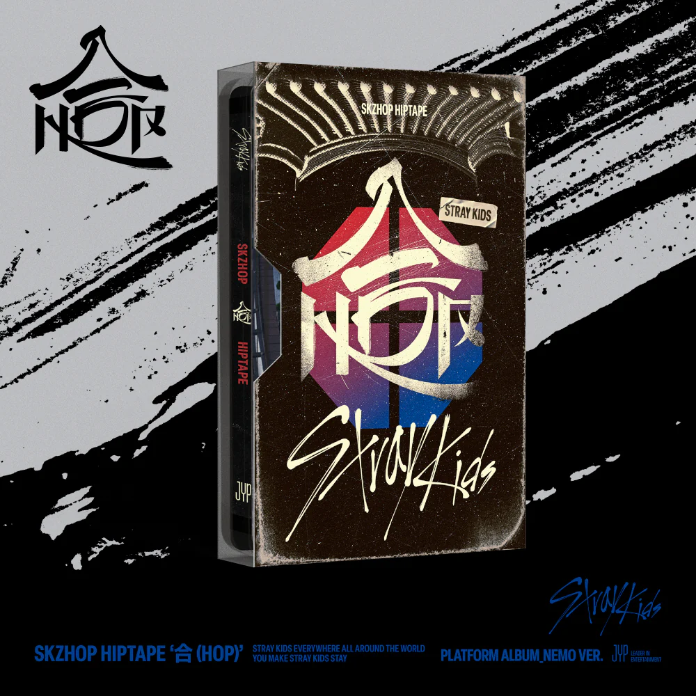 Stray Kids - SKZHOP HIPTAPE Hop Platform Album Nemo version+Extra Photocards Set