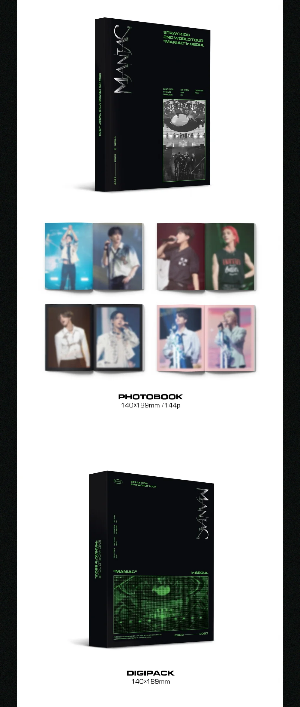 [Reissue] Stray Kids 2nd World Tour MANIAC in SEOUL DVD - Image 3