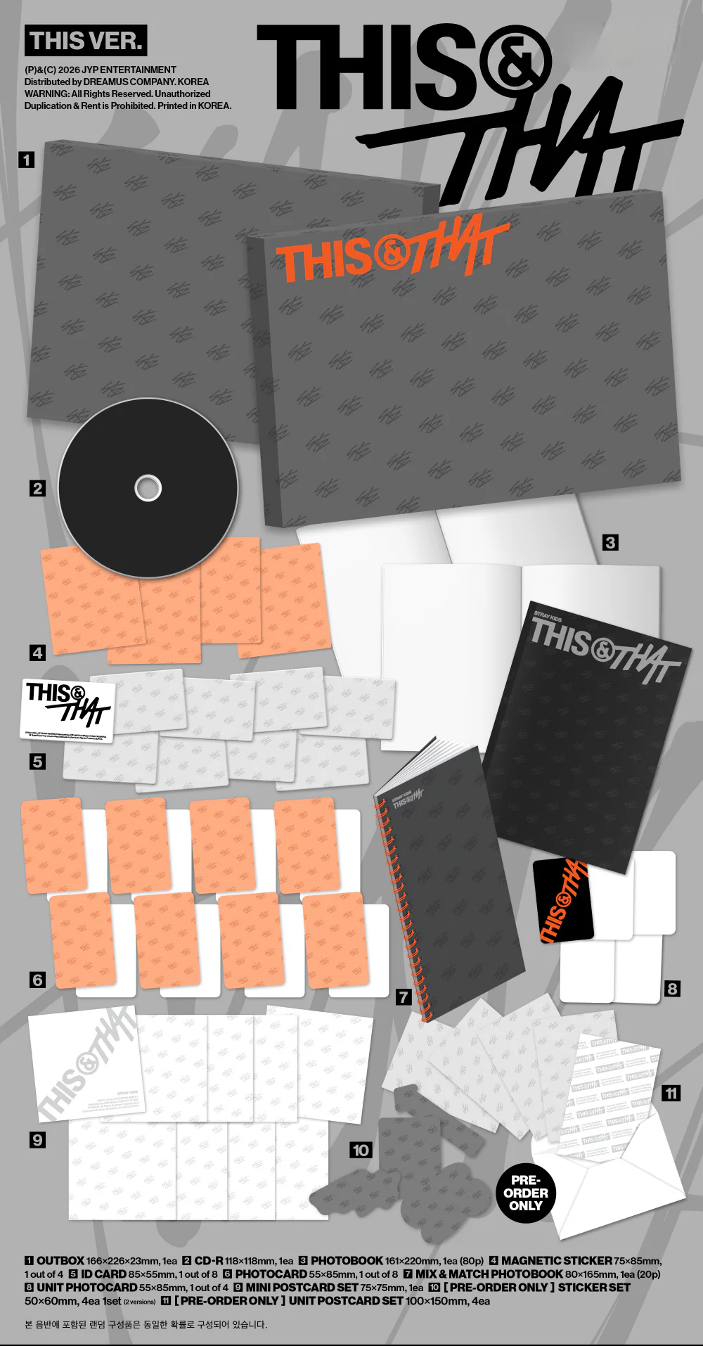 Stray Kids - THIS & THAT 10th Mini Album+Pre-Order Gift - Image 3