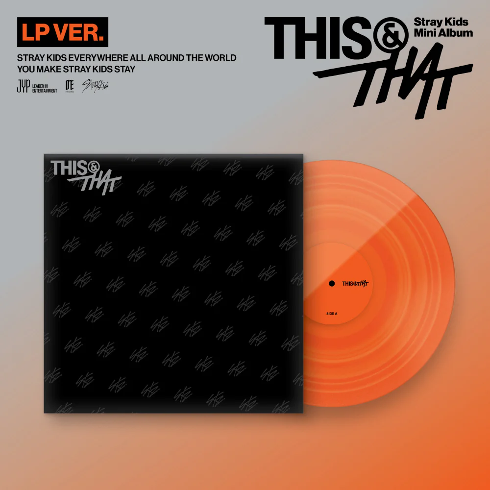 Stray Kids - THIS & THAT [LP VER.] 10th Mini Album+Pre-Order Gift