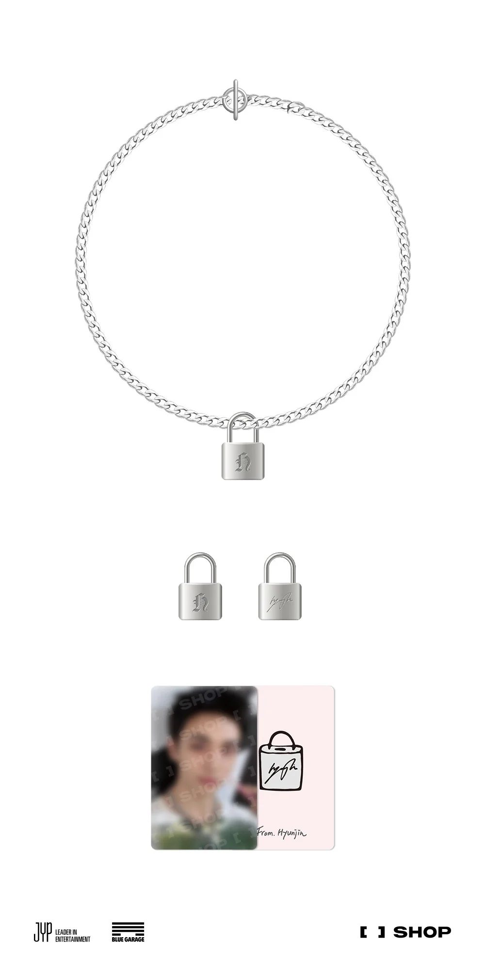 [PRE-ORDER] Stray Kids - World Tour <dominATE : celebrATE> Official MD - NECKLACE by Hyunjin - Image 2