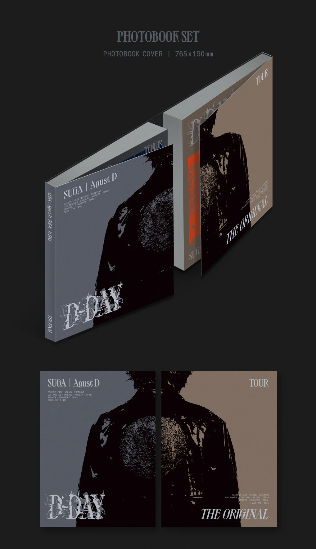 SUGA Agust D - TOUR D-DAY The Original DC+POSTER SET / EXPRESS SHIP - Image 3