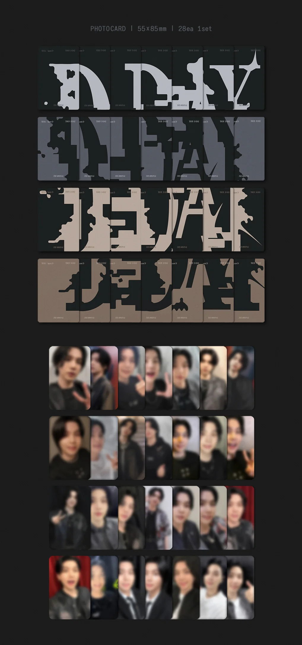 SUGA Agust D - TOUR D-DAY The Original DC+POSTER SET / EXPRESS SHIP - Image 6