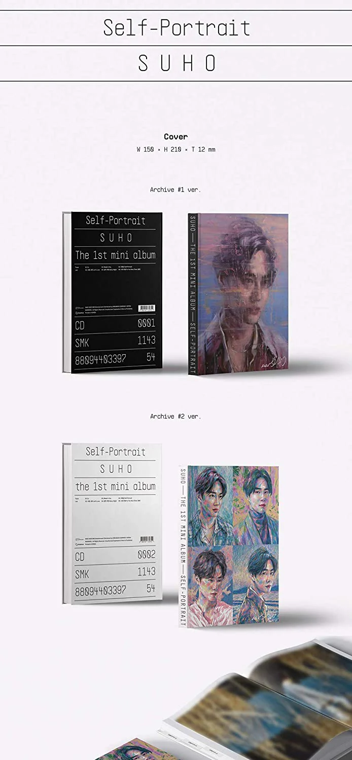 SUHO EXO - 1st Mini Album Self-Portrait (Random ver.) - Image 2
