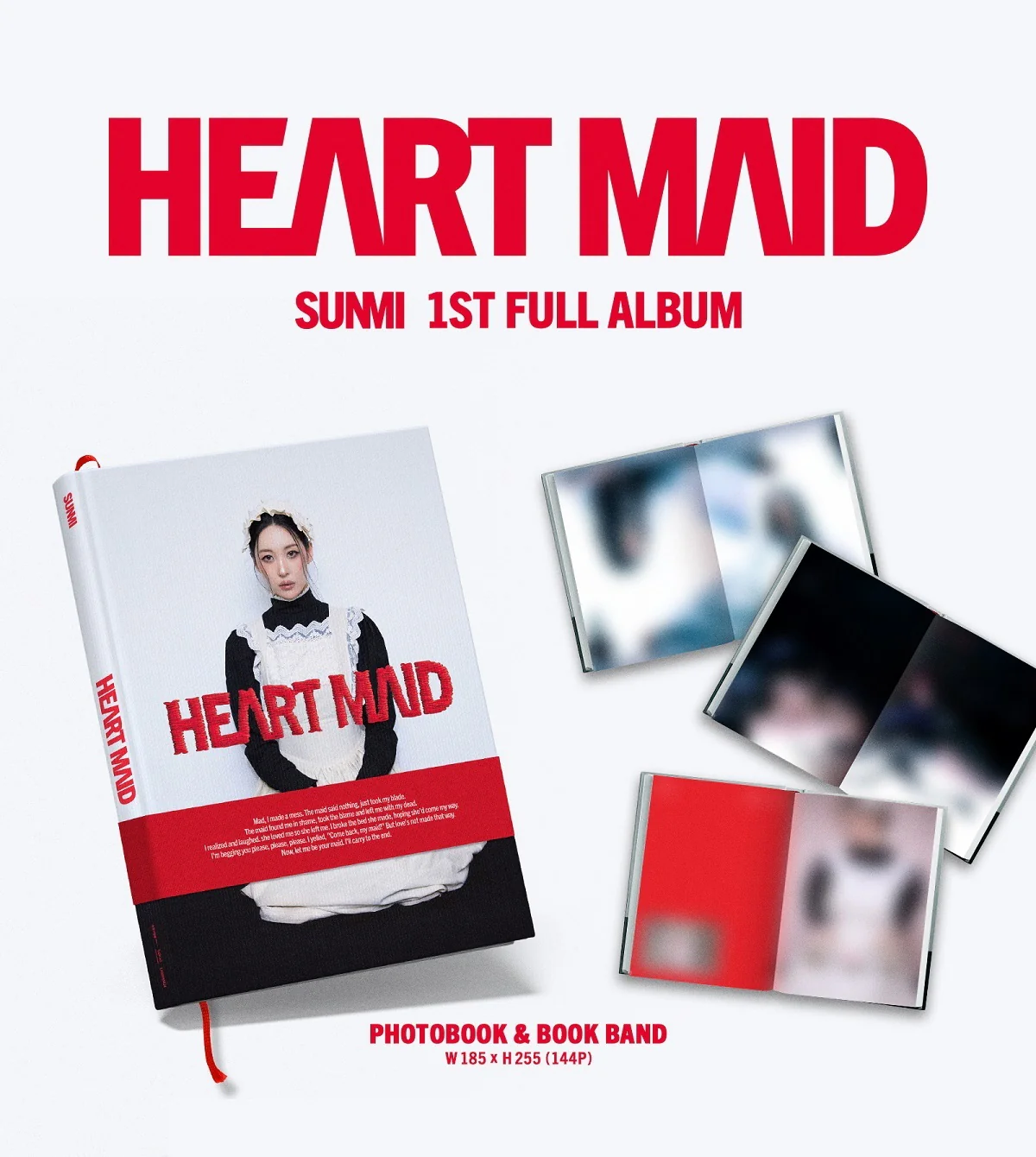 Sunmi - 1st Full Album Heart Maid CD - Image 2