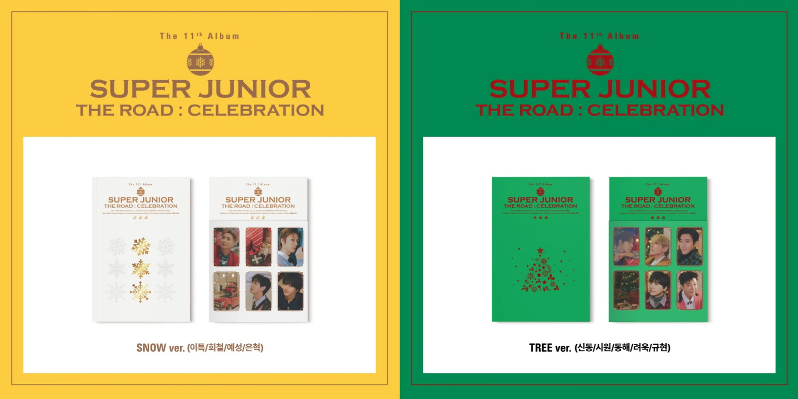 SUPER JUNIOR - 11th Album Vol.2 The Road : Celebration CD