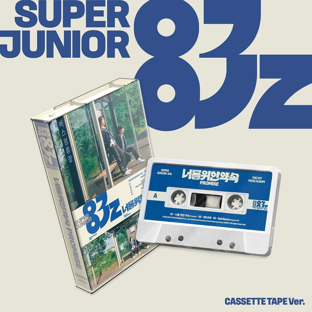 SUPER JUNIOR 83z - 1st Mini Album Promise [Cassette Tape Ver.]