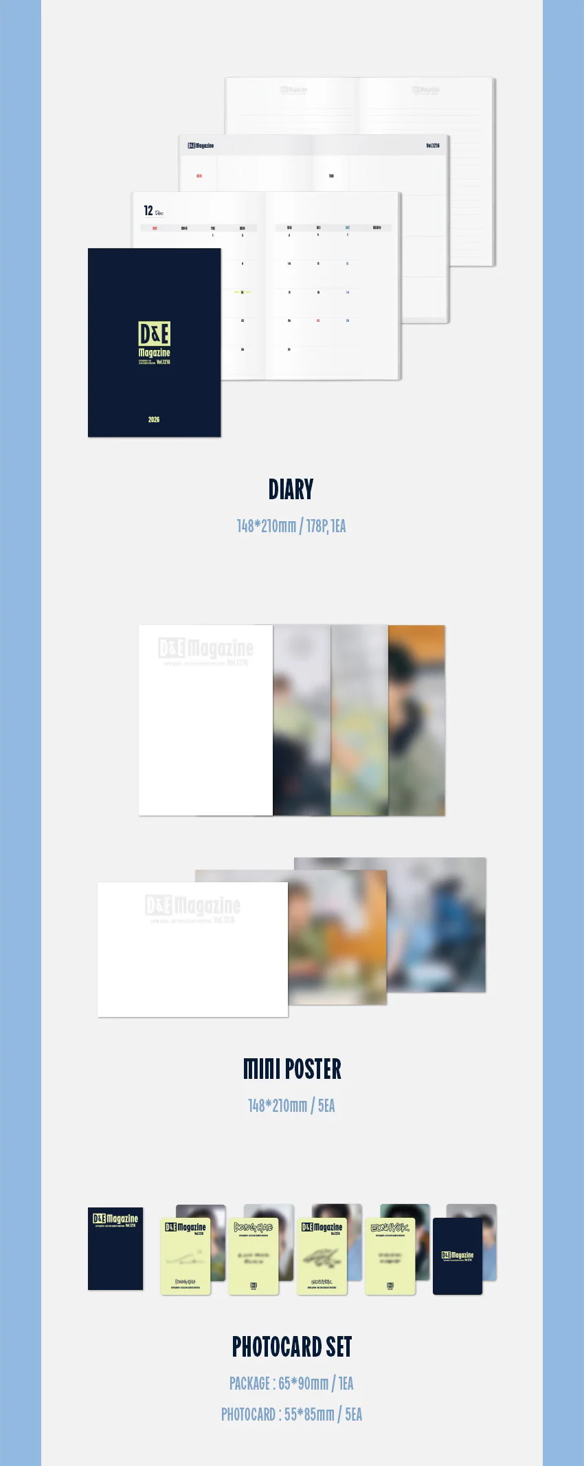 SUPER JUNIOR D&E 2026 SEASON’S GREETINGS [D&E Magazine Vol.1216] - Image 4