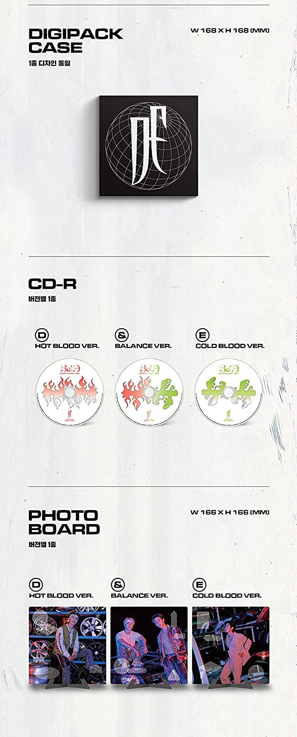 Super Junior D&E - Bad Blood (4th Mini Album) Album+Extra Photocards Set - Image 5