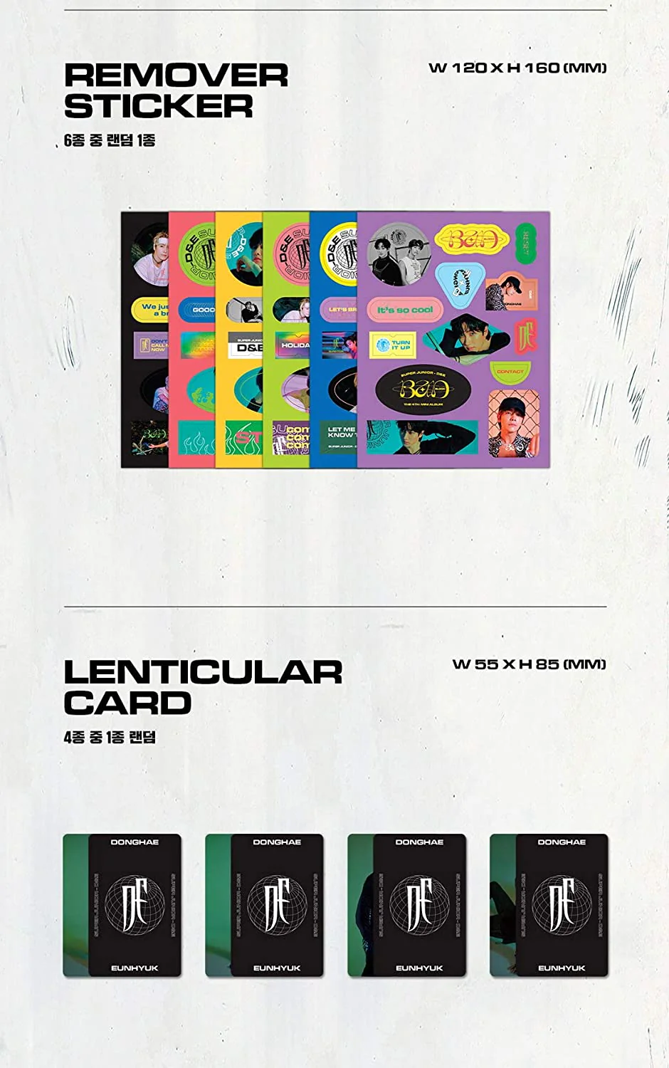 Super Junior D&E - Bad Blood (4th Mini Album) Album+Extra Photocards Set - Image 6