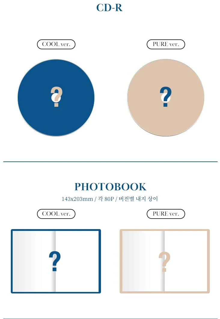 Super Junior K.R.Y. - When We Were Us (1st Mini Album) Album+Extra Photocards Set (Random ver.) - Image 3