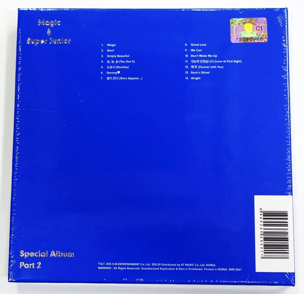 SUPER JUNIOR - MAGIC [Special Album Part.2] - Image 2