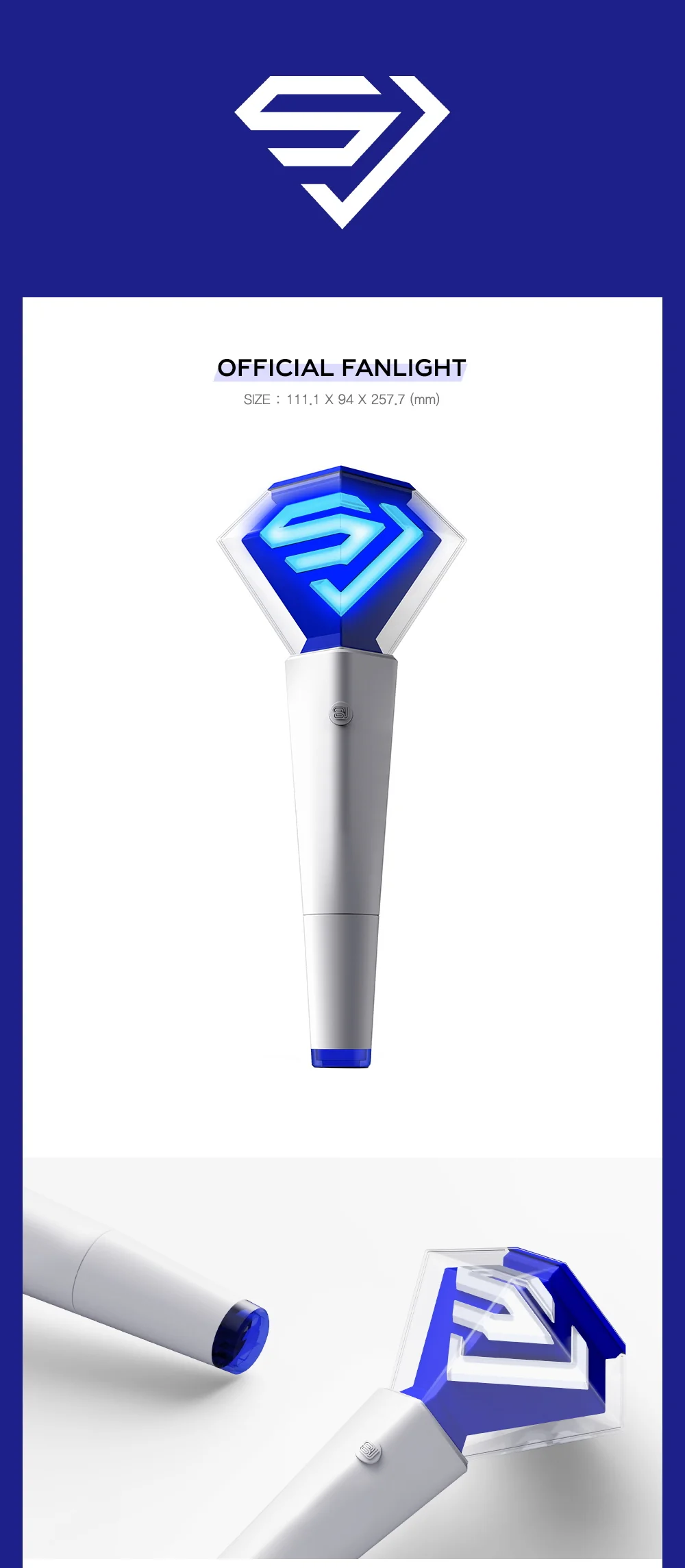 SUPER JUNIOR - OFFICIAL LIGHT STICK FANLIGHT VER 2.0 - Image 2