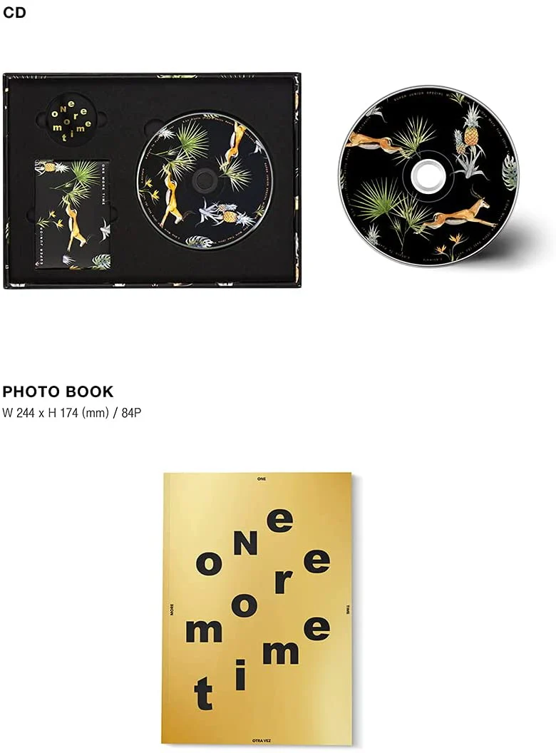 SUPER JUNIOR - One More Time Special Edition (Mini Album) CD - Image 3