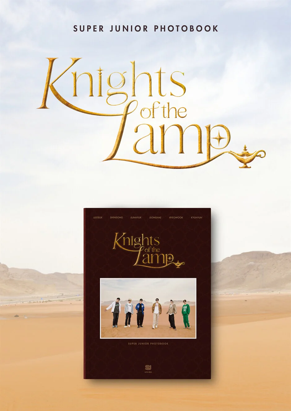 SUPER JUNIOR - SUPER JUNIOR PHOTOBOOK [Knights of the Lamp] - Image 2