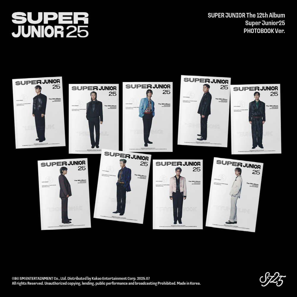 SUPER JUNIOR - Super Junior25 [PHOTOBOOK Ver.] 12th Album