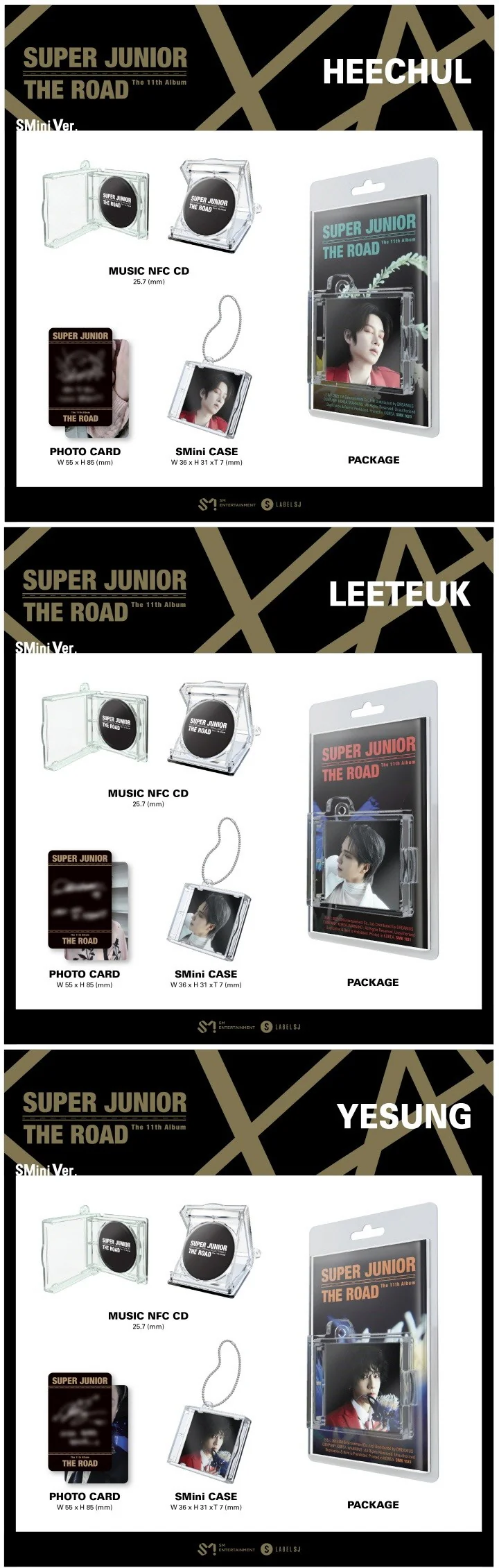 SUPER JUNIOR - The Road [SMini Ver.] Smart Album - Image 2