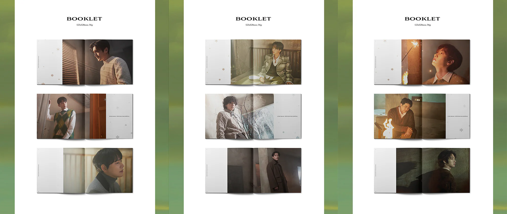 SUPER JUNIOR - The Road : Winter for Spring (Special Single) Album+On Pack Folding Poster+Extra Photocards Set - Image 3