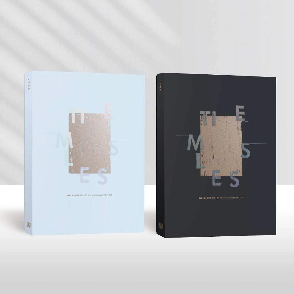 SUPER JUNIOR - TIMELESS (Vol.9 Repackage) Album+Extra Photocards Set (Random ver.)