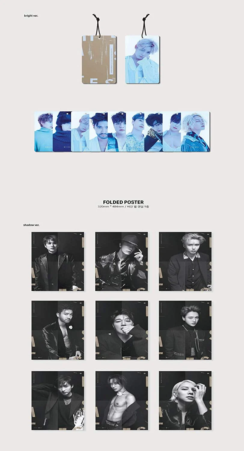 SUPER JUNIOR - TIMELESS (Vol.9 Repackage) Album+Extra Photocards Set (Random ver.) - Image 6