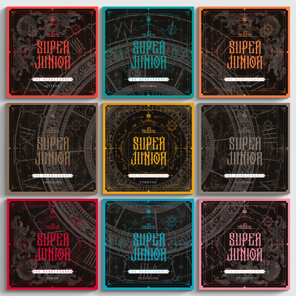 SUPER JUNIOR - Vol.10 The Renaissance (SQUARE Style) (Random ver.)