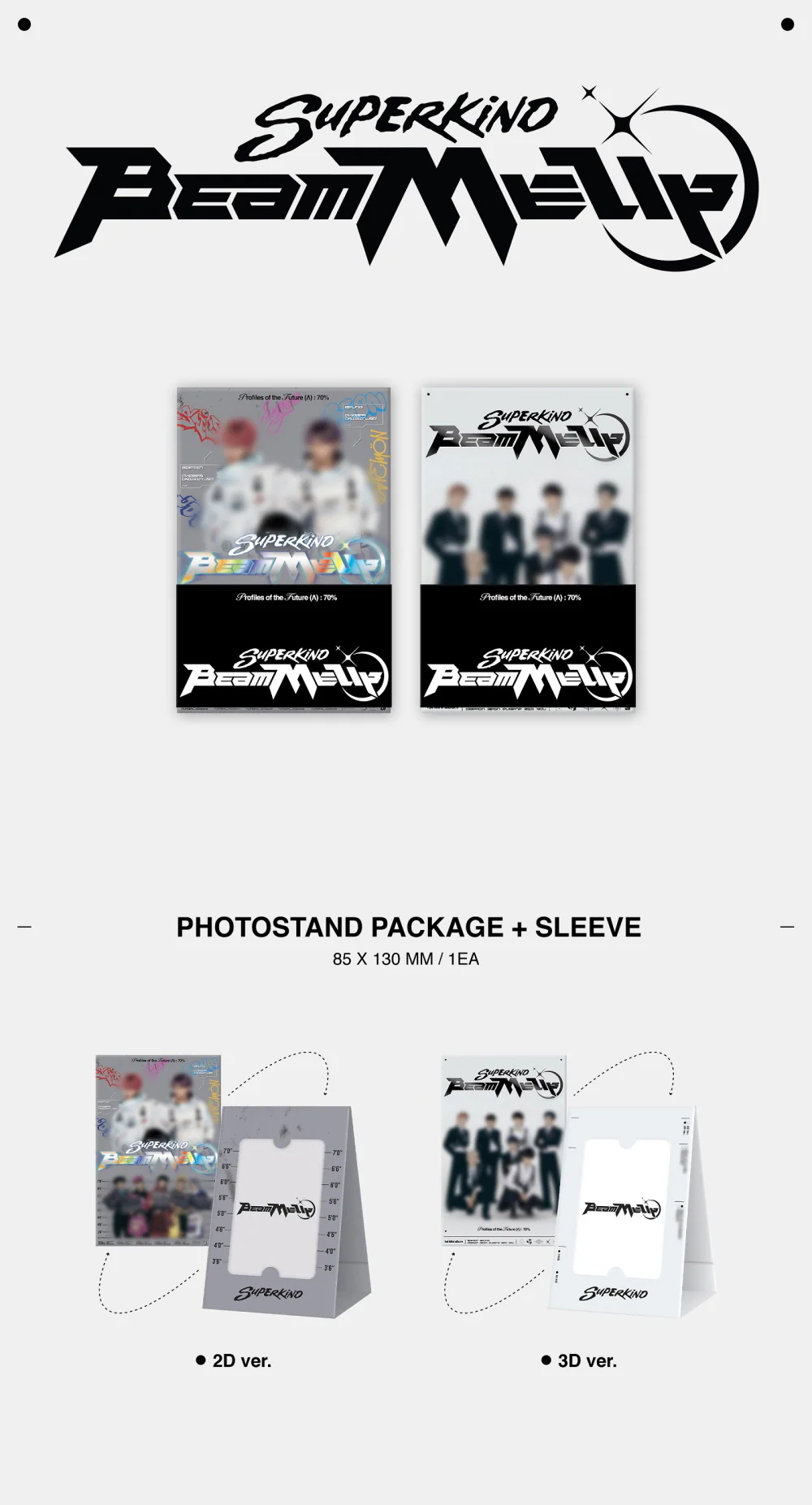 SUPERKIND - 1st Mini Album Profiles of the Future (Λ) : 70% [POCA] - Image 2