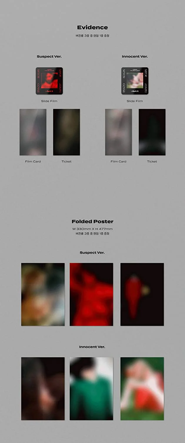 Taemin Shinee - Never Gonna Dance Again : Act 1 (Vol.3) Album+Extra Photocards Set (Random ver.) - Image 4