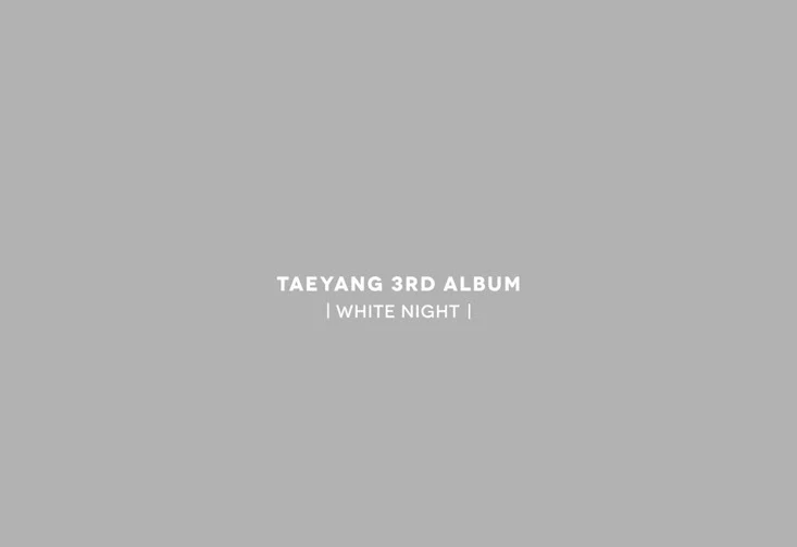 TAEYANG BIGBANG - 3rd Mini Album WHITE NIGHT [Random ver.] Album - Image 2