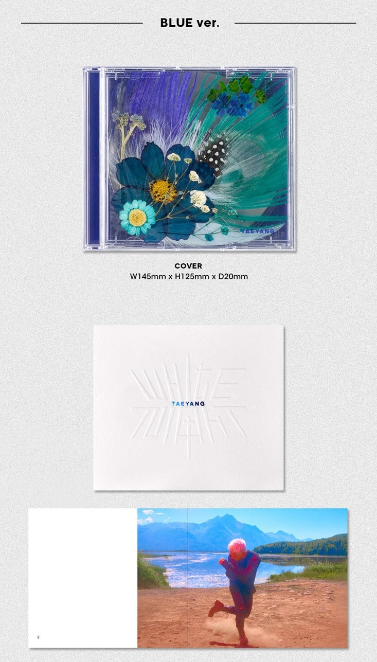 TAEYANG BIGBANG - 3rd Mini Album WHITE NIGHT [Random ver.] Album - Image 5