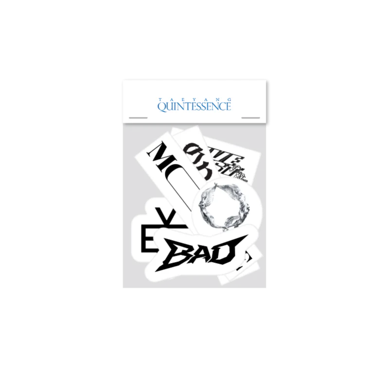 TAEYANG QUINTESSENCE Official Merch - STICKER PACK