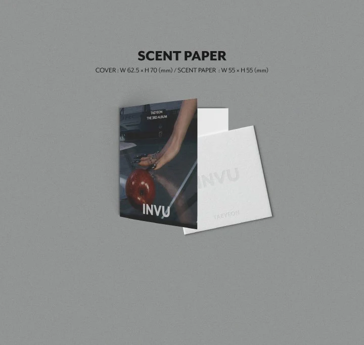 TAEYEON - INVU [ENVY ver.] (Vol.3) Album+Extra Photocards Set - Image 4
