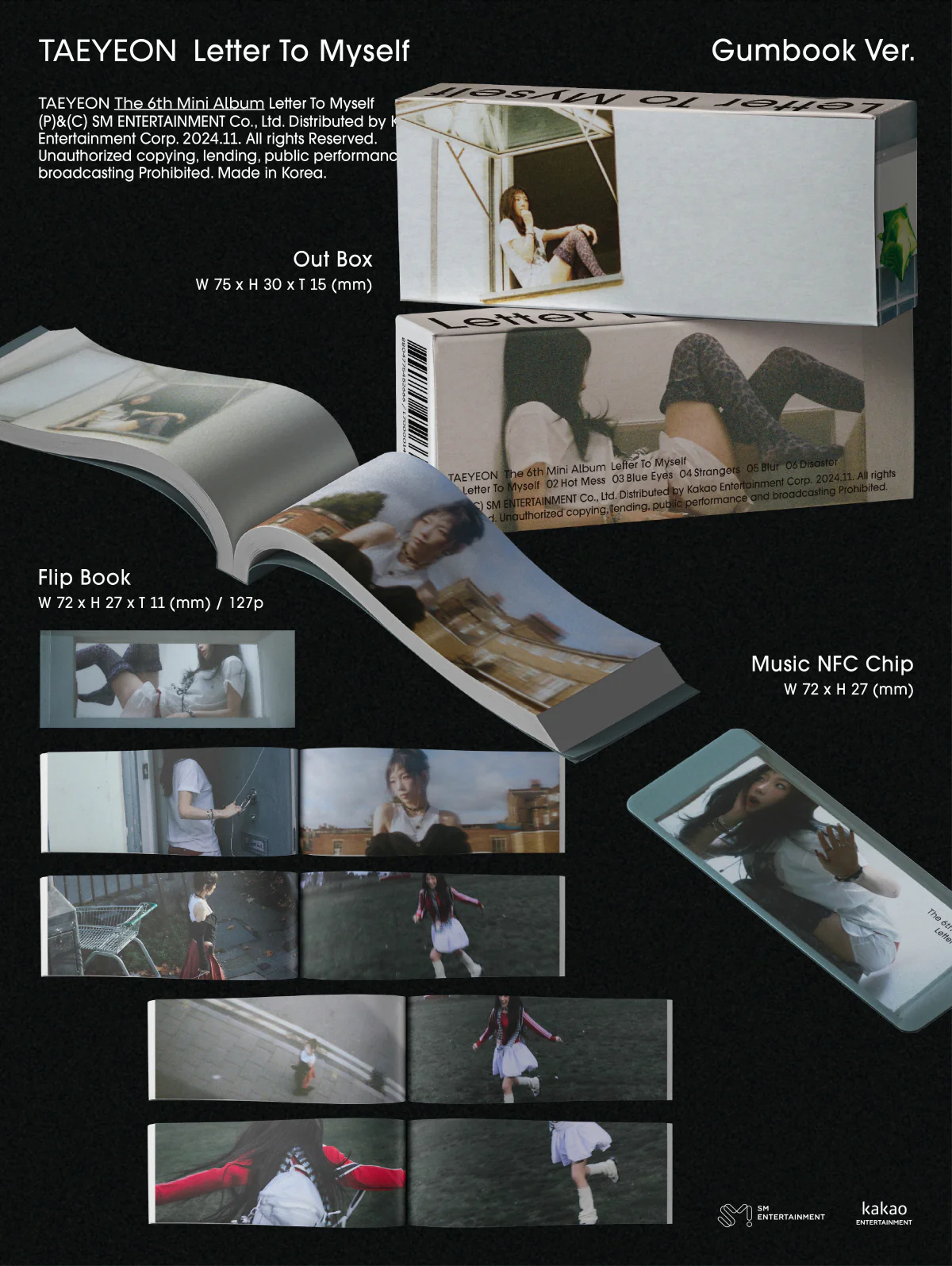 TAEYEON - Letter To Myself [Gumbook Ver.] Smart Album - Image 2