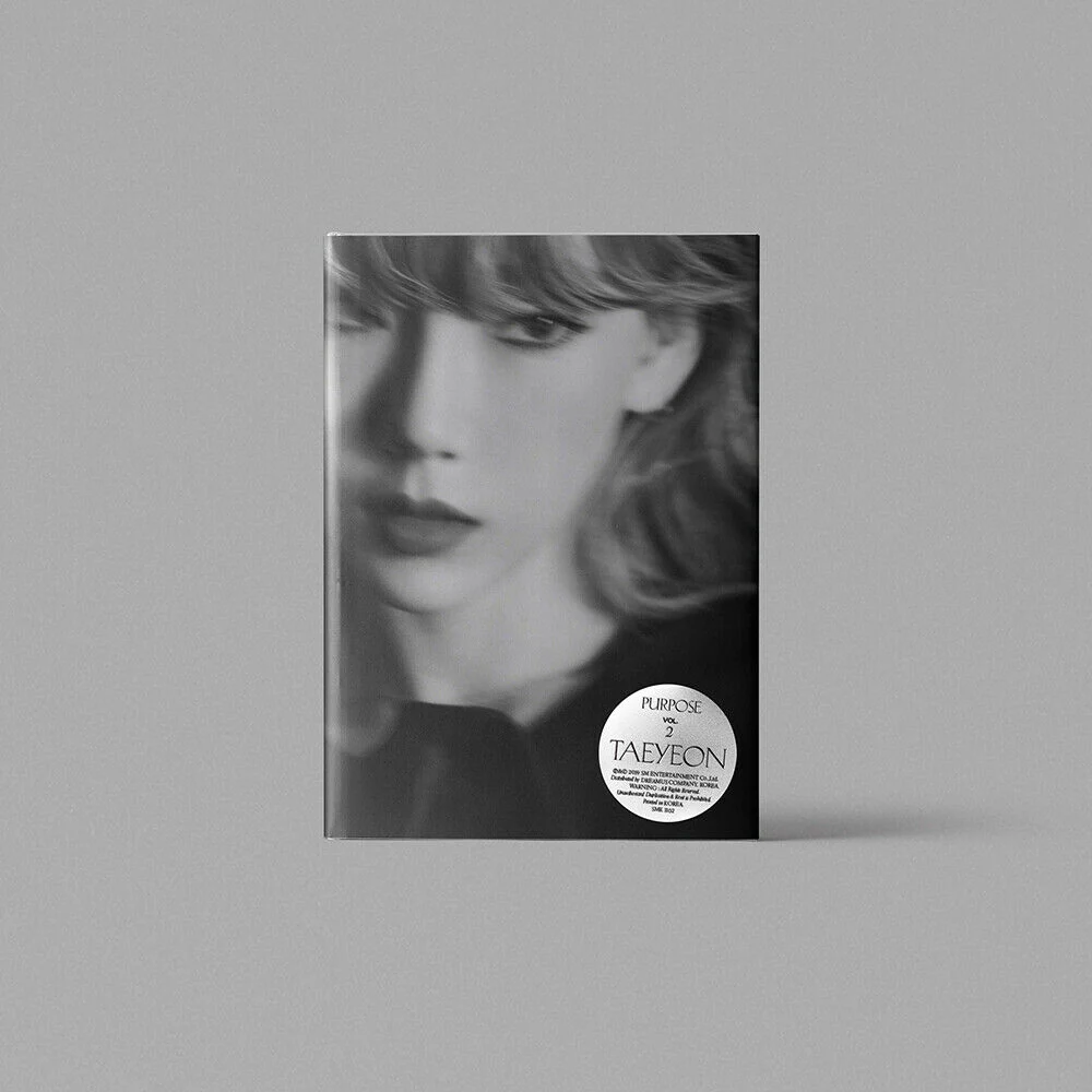 TAEYEON - Purpose [Random ver.] (Vol.2) Album+Double Side Extra Photocards Set - Image 2