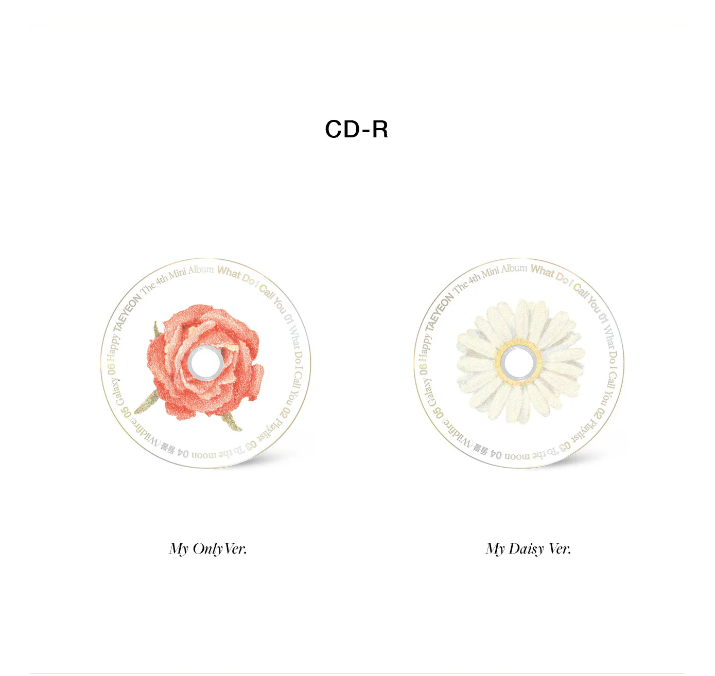 TAEYEON - What Do I Call You (4th Mini Album) Album+Extra Photocards Set (Random ver.) - Image 4